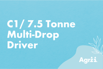 C1 / 7.5 Tonne Multi-Drop Driver
