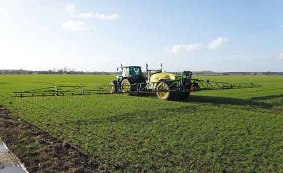 Applying Liquid N To Winter Wheat