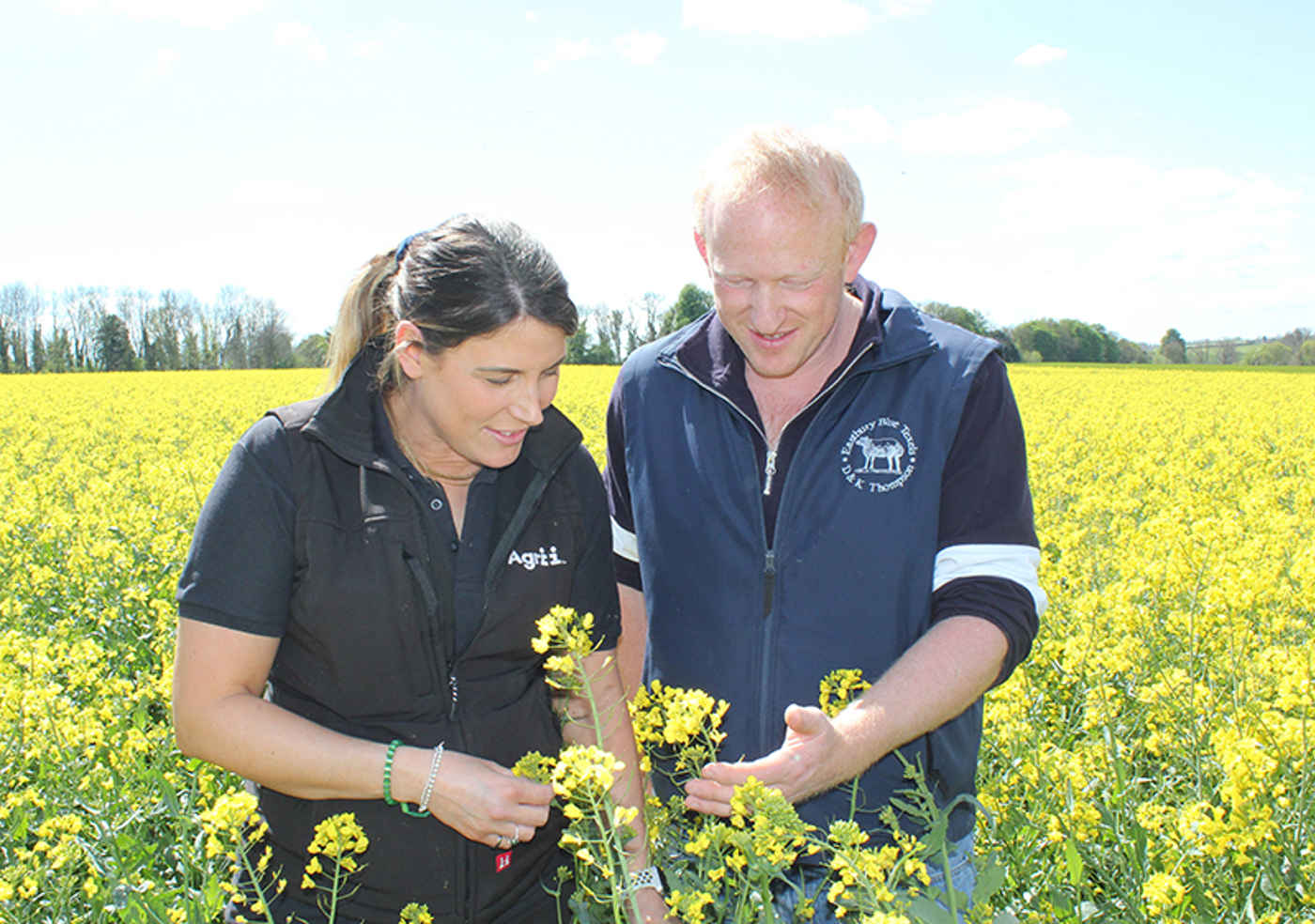 Dave Thompson & Jazzmyn Jex Check Their DK Exsteel At Flowering